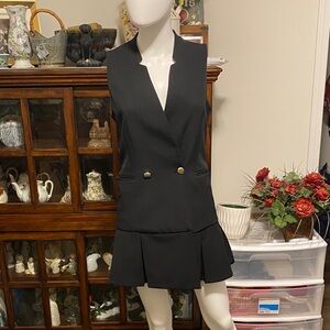 Zara Black Sleeveless Dress